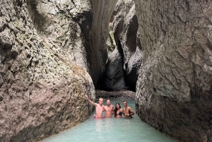 Durres/Golem: Viagem de um dia de aventura ao Cânion de Holta e ao Lago Banja
