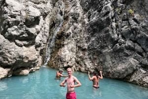 Durres/Golem: Viagem de um dia de aventura ao Cânion de Holta e ao Lago Banja