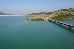 Durrës/Tirana: Holta Canyon, Sotira-vattenfallet och Banja-sjön