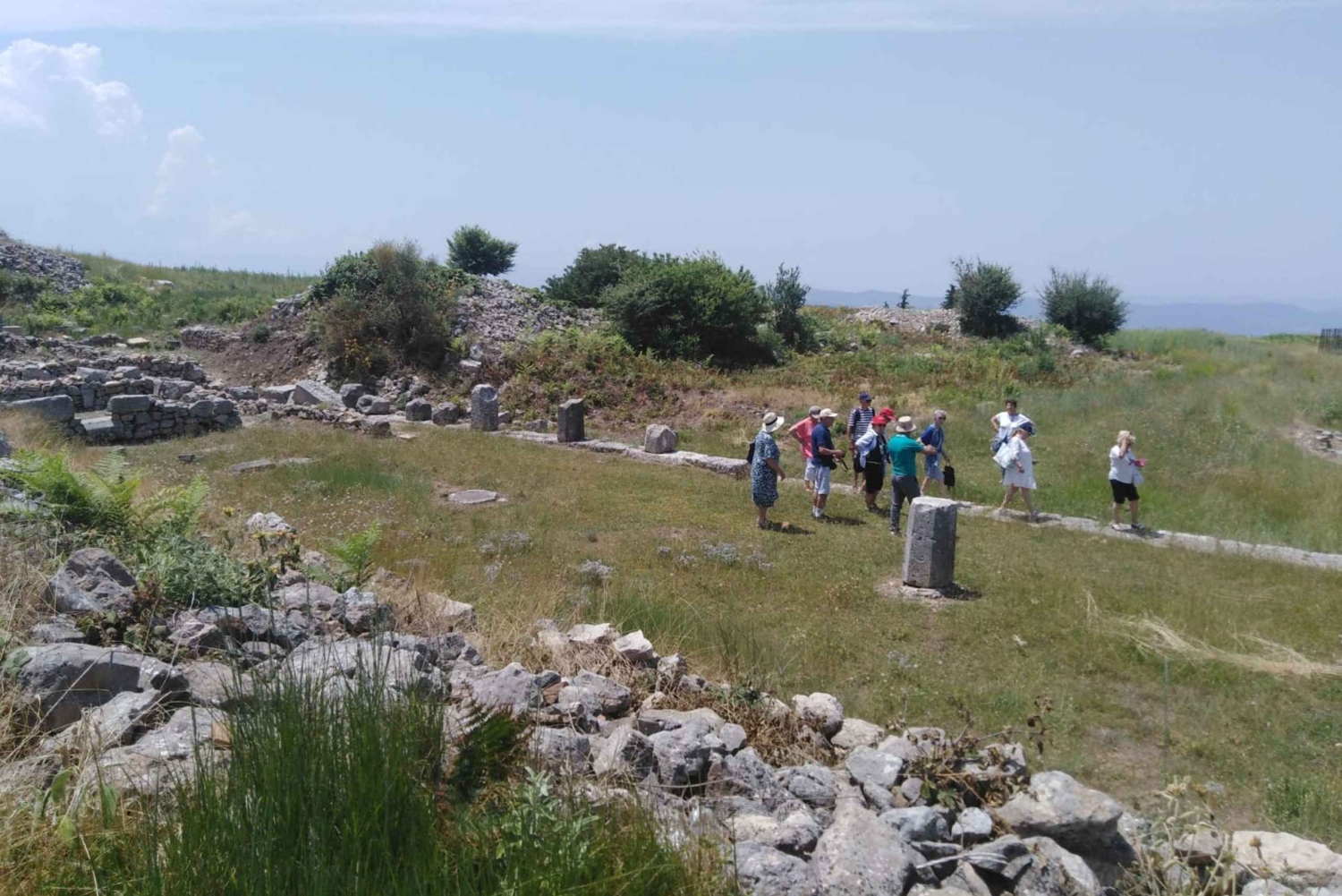 Fier: Rundvisning i Byllis arkæologiske park