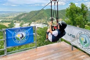 From Tirana: Petrela Zipline Adventure with Transport