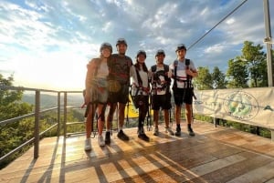 From Tirana: Petrela Zipline Adventure with Transport