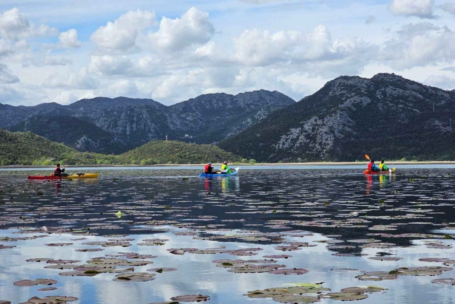 Fra Budva: En dagslang kajaktur på Skadar-søen