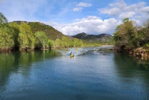 Z Budvy: Całodniowa wycieczka kajakiem po jeziorze Skadar