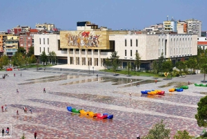 From Durres Golem: Bovilla Lake and Tirana City Day Tour