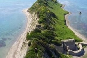 Da Durres Golem: Castello di Capo Rodon e degustazione di vino