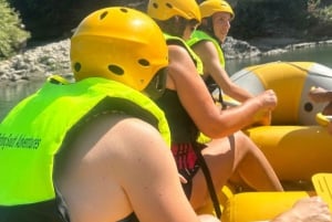 From Durrës Golem: Vjosa Rafting & Benja Thermal Baths Tour