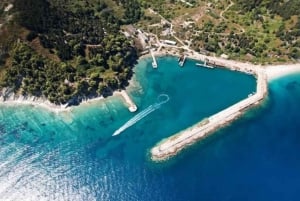 Från Durres Golem: Vlora, Karaburun, båttur på ön Sazan