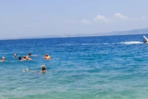 Au départ de Durrës : bateau rapide vers l'île de Sazan, la grotte et Karaburun