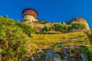 Durres/Golem: Zipline Albania Adventure and Petrela Castle