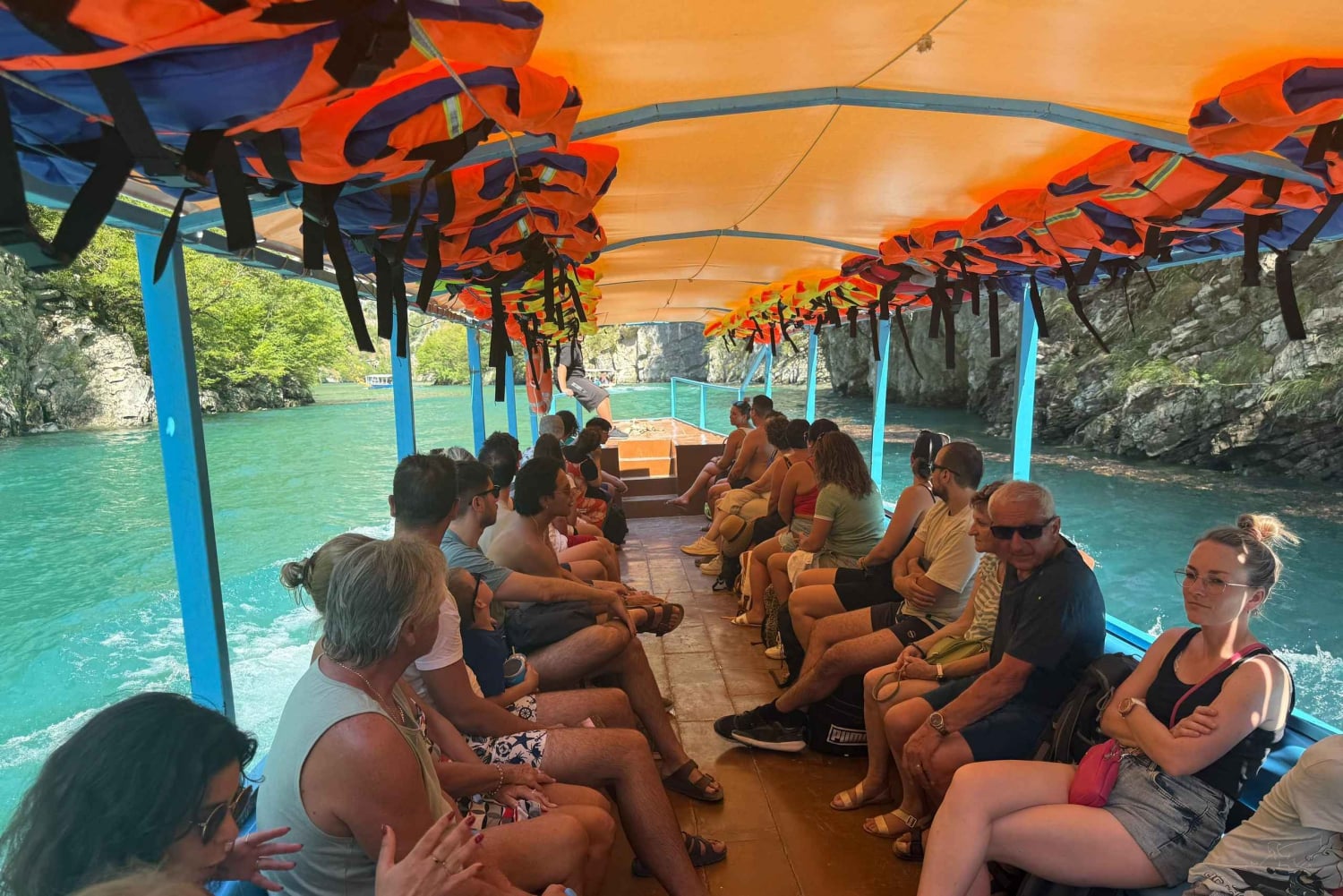 Vom Komani-Damm: Komani-See & Shala-Fluss – Bootstour –