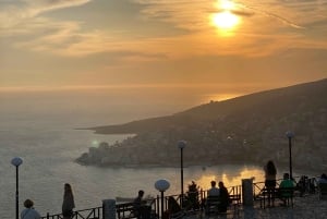 From Ksamil & Sarande: Blue eye & Lekursi Castle SUNSET