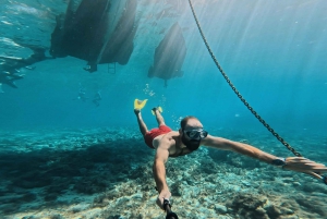 Desde Orikum: tour en barco por la cueva Haxhi Ali y la península de Karaburun