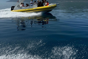 Desde Orikum: tour en barco por la cueva Haxhi Ali y la península de Karaburun