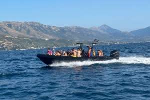 Desde Orikum: tour en barco por la cueva Haxhi Ali y la península de Karaburun