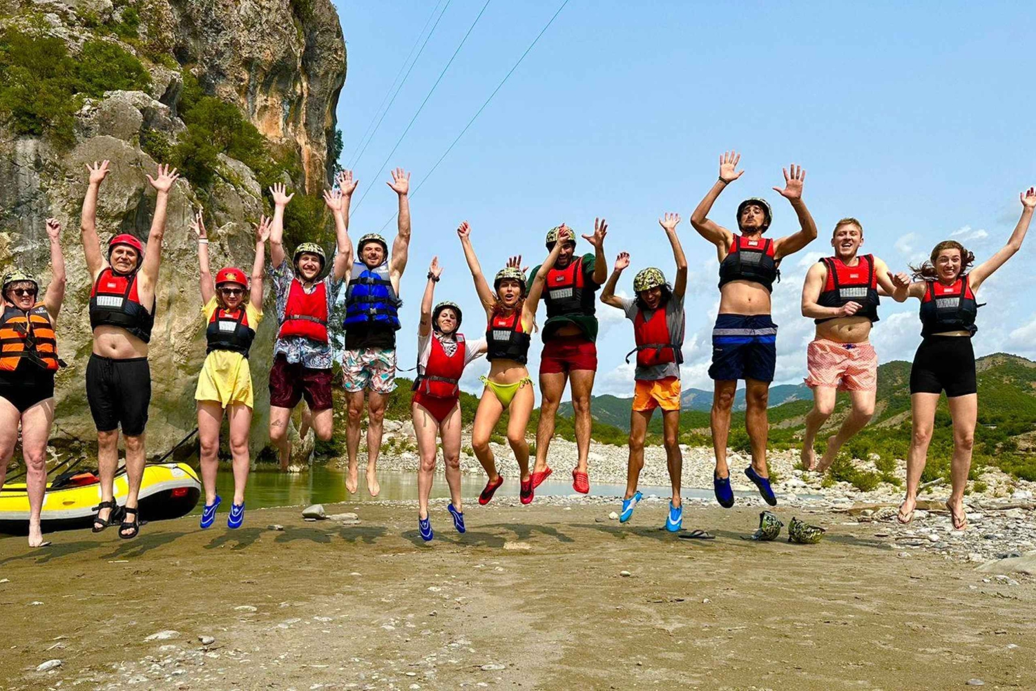 From Permet: Amazing Rafting Experience at Vjosa River