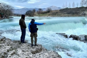 Från Podgorica: Cijevna-vattenfallen, Skadarsjön och Old Bar