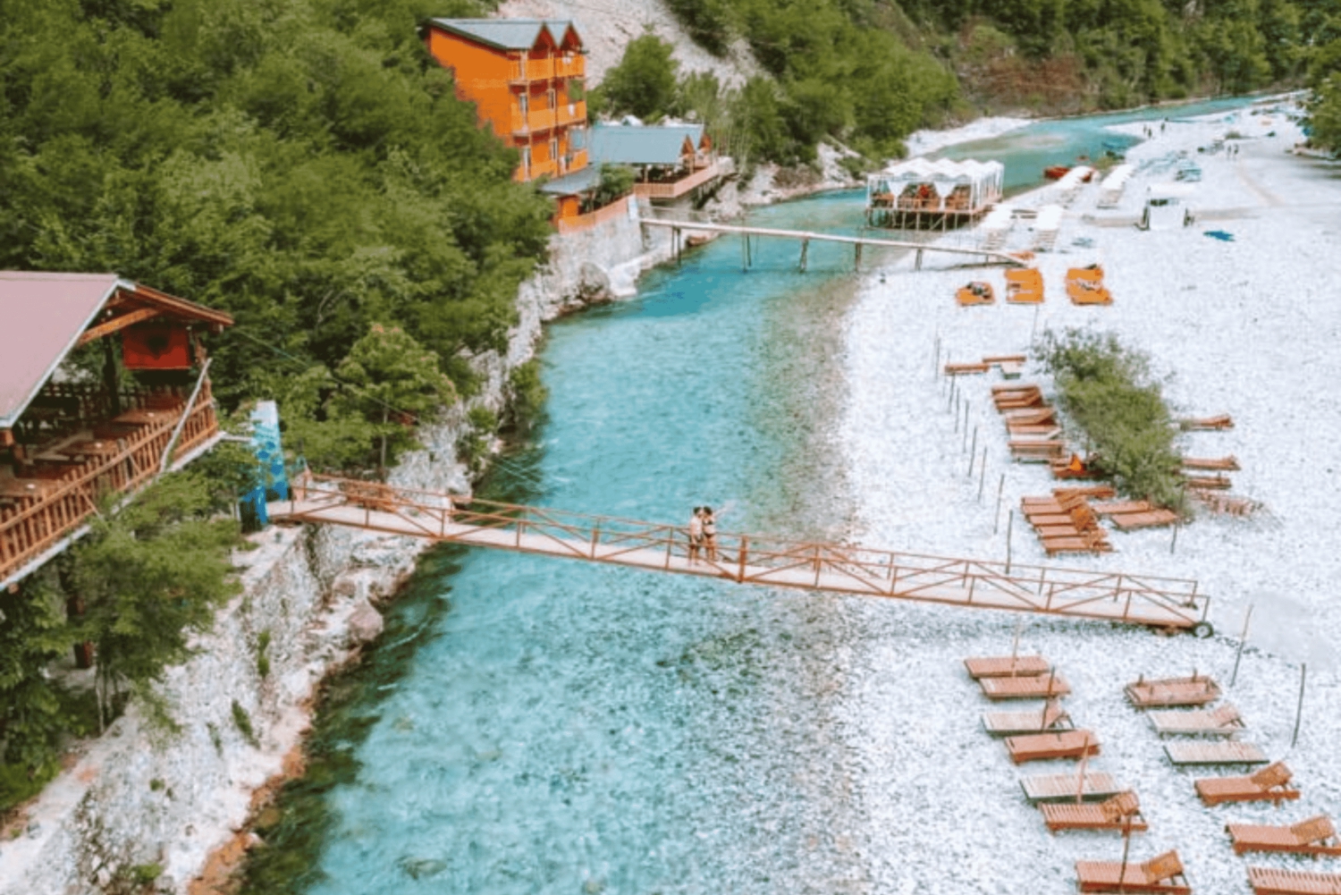 Von Pristina: Tagestour zum Shala-Fluss mit Bootstour