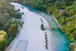 Von Pristina: Tagestour zum Shala-Fluss mit Bootstour
