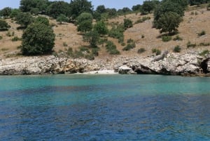 From Saranda, Boat tour to Krorëza,Kakome, and Turtle Cave.