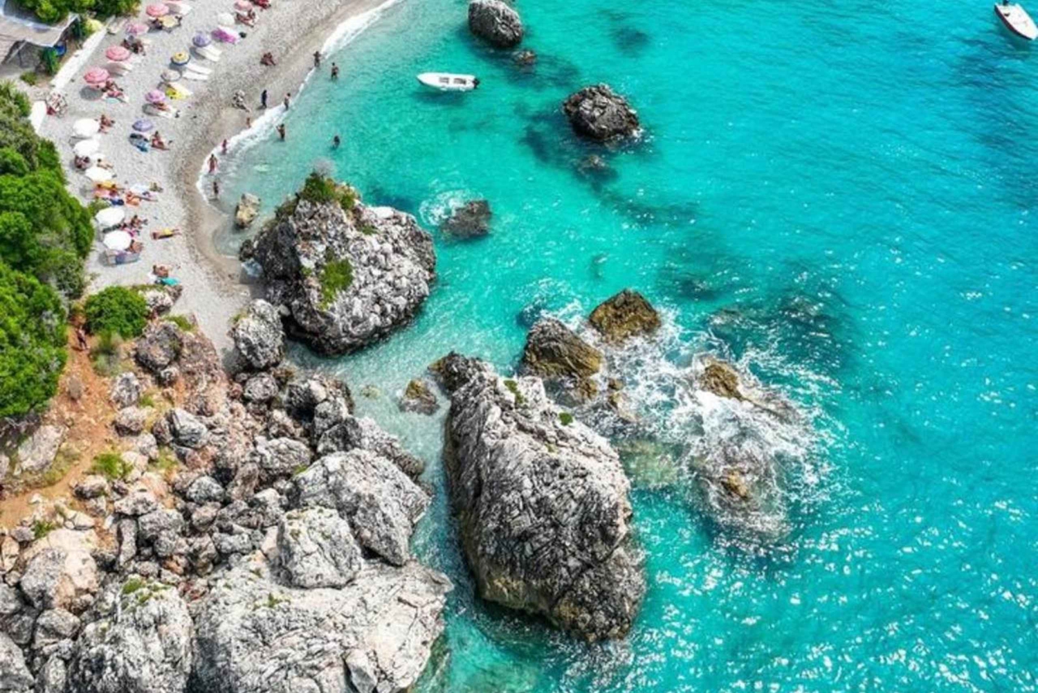 Vanuit Saranda Ionische Kust Avontuur en Ontspanningsdag