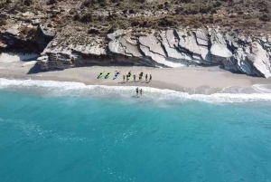 Från Saranda: Lukova kajak- och SUP-tur med transfer