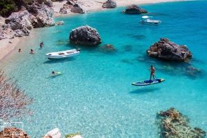 Från Saranda: Lukova kajak- och SUP-tur med transfer