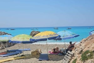 Sarandë: Boat Tour to Kroreza with Drink and Umbrella