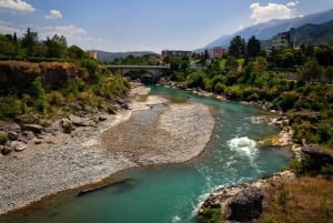 From Sarandë: Day Trip to Permet with Thermal Pool Visit