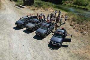 Från Sarandë: Heldagsutflykt med fyrhjulsdrivna fordon i Saranda med lunch