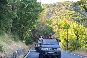 Från Sarandë: Heldagsutflykt med fyrhjulsdrivna fordon i Saranda med lunch