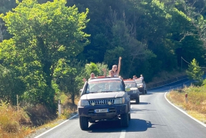 Från Sarandë: Heldagsutflykt med fyrhjulsdrivna fordon i Saranda med lunch