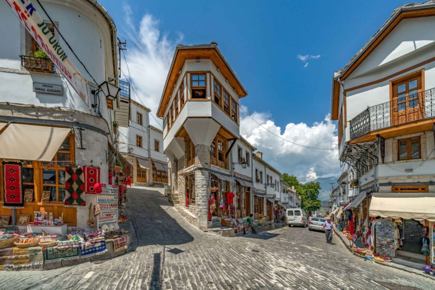 Depuis Sarandë : Excursion d'une demi-journée à Gjirokaster