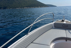 Saranda:Boat Tour to Kroreza with snorkelling,&umbrellas