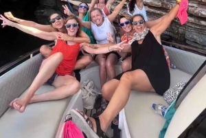 Saranda:Boat Tour to Kroreza with snorkelling,&umbrellas