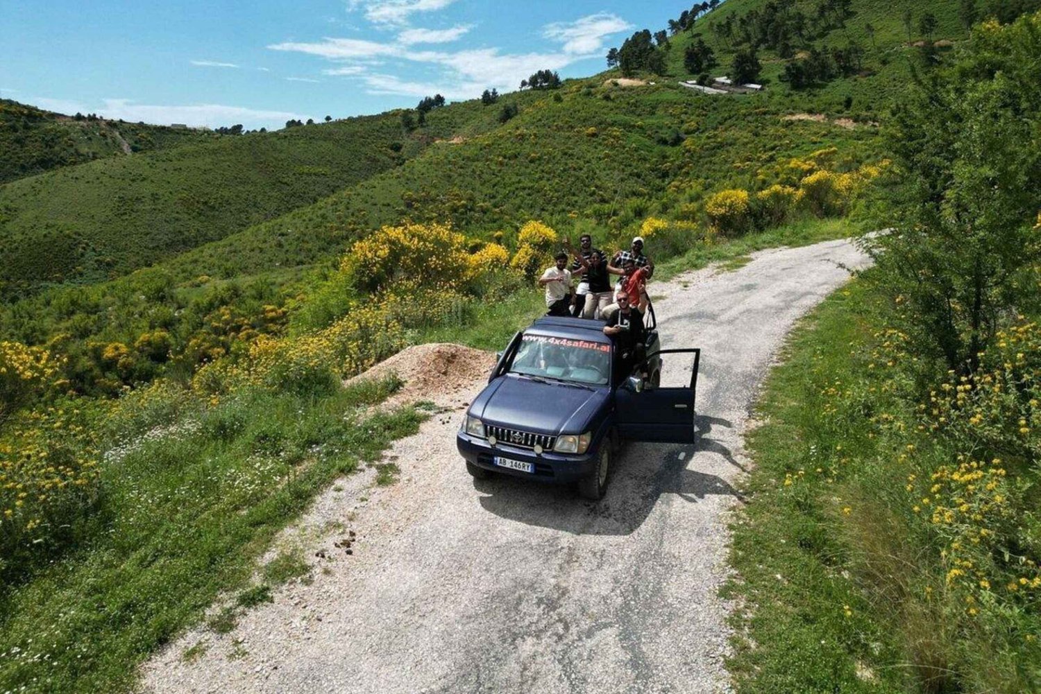 From Sarandë: Off-Road 4x4 Safari with Traditional Lunch