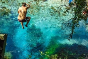 From Sarandë: The Blue Eye and Lekuresi Castle