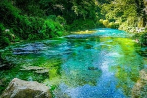 From Sarandë: The Blue Eye and Lekuresi Castle