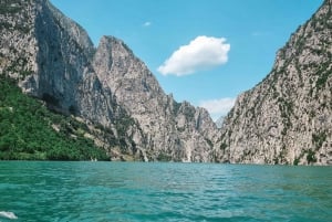 From Shkoder: Komani Lake and Berisha Village