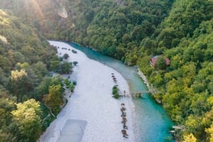 From Shkoder: Komani Lake and Berisha Village