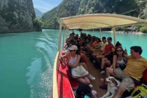 Do centro de Shkodra: cruzeiro pelo rio Shala - passeio de autocarro e barco