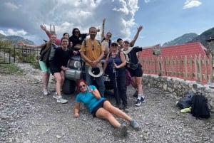 Do centro de Shkodra: cruzeiro pelo rio Shala - passeio de autocarro e barco