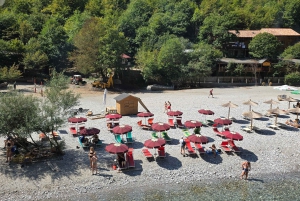 Do centro de Shkodra: cruzeiro pelo rio Shala - passeio de autocarro e barco