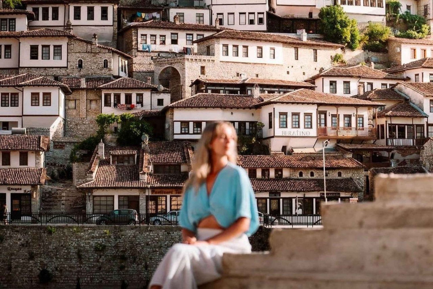 Da Tirana: Escursione di un giorno a Berat con servizio di prelievo e rientro in hotel