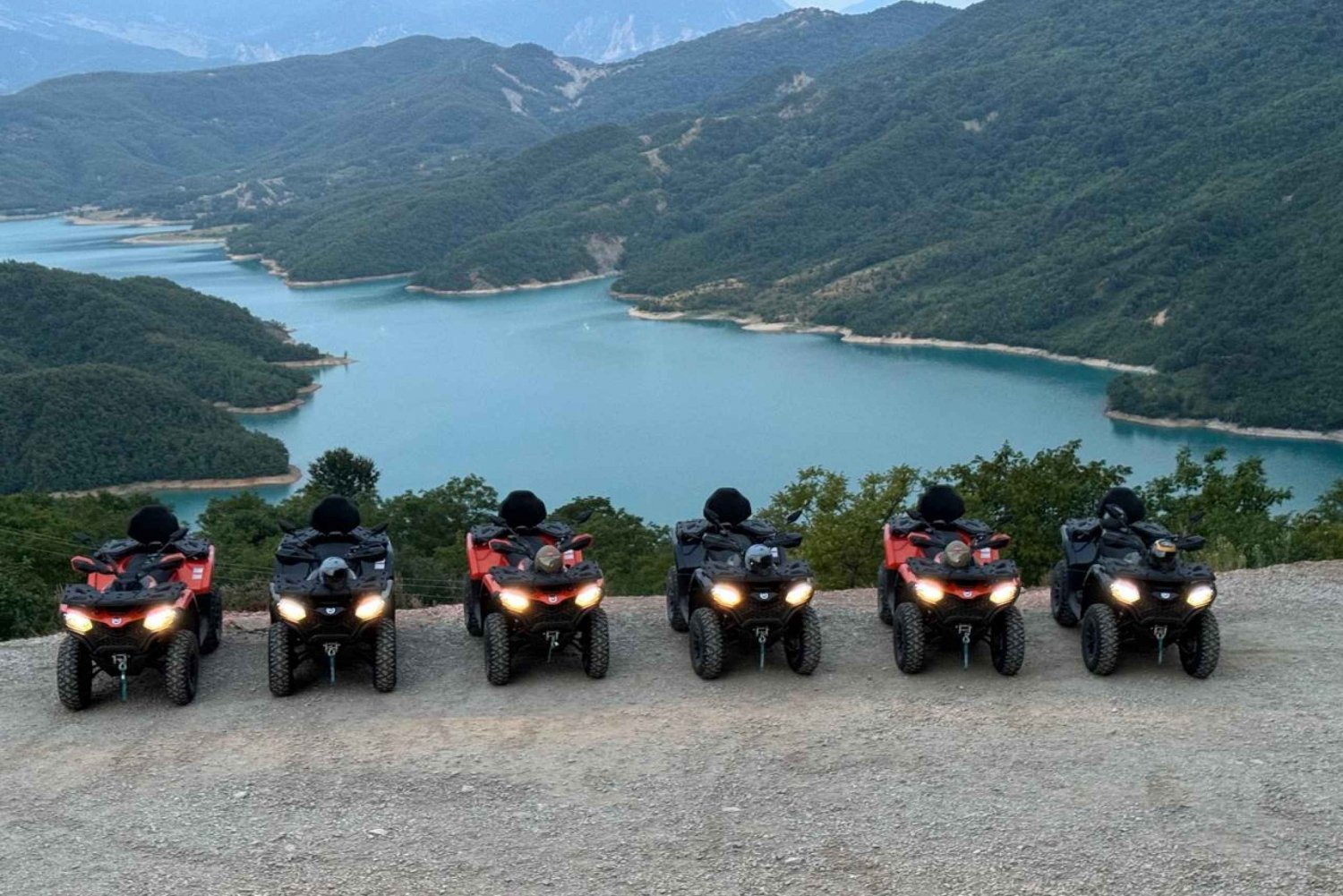 From Tirana : Bovilla Lake ATV/Quad Bike Tour
