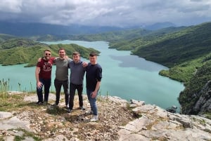 From Tirana: Bovilla Lake Hiking and Kruje City Tour