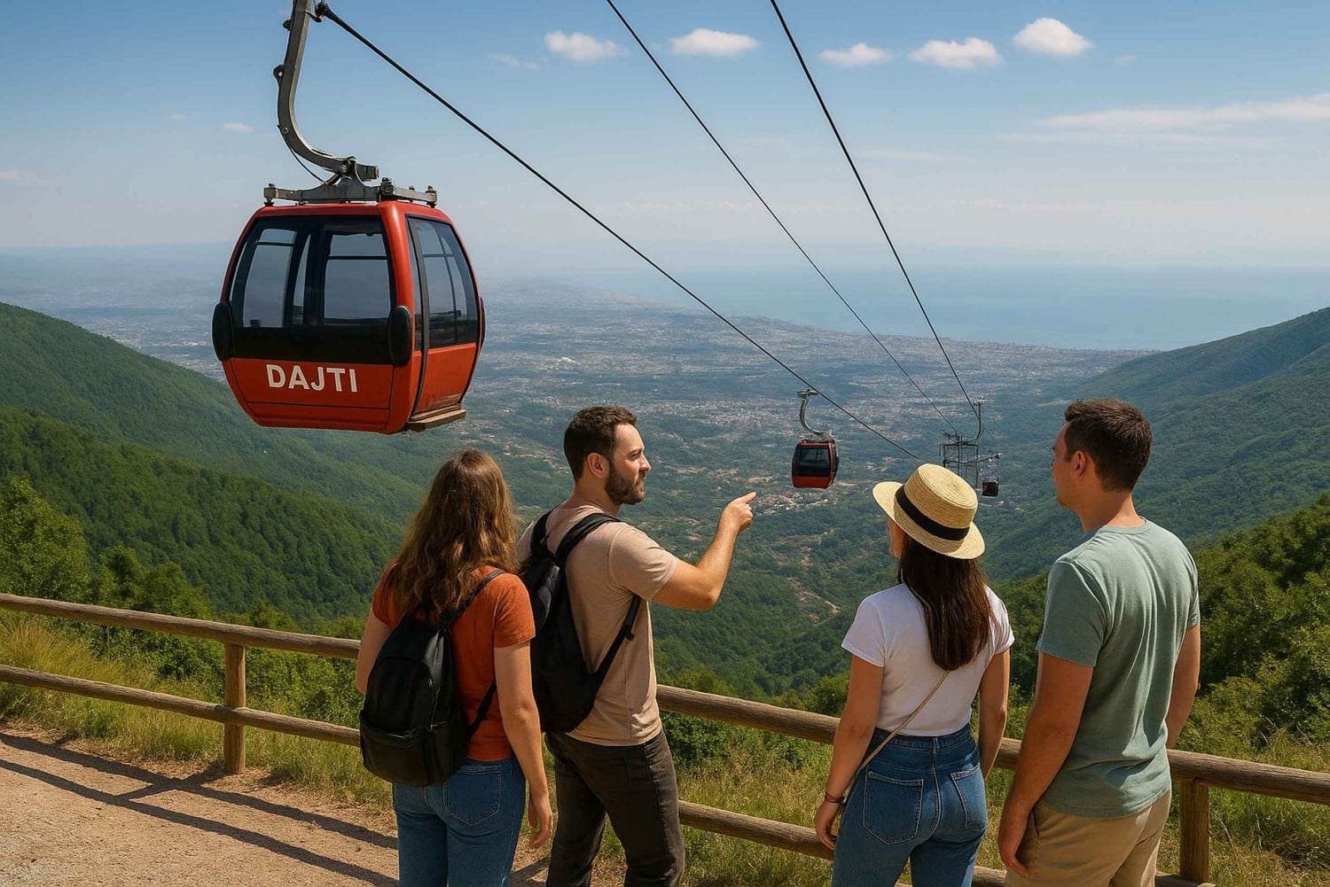 Von Tirana: Dajti-Berg, jeden Tag