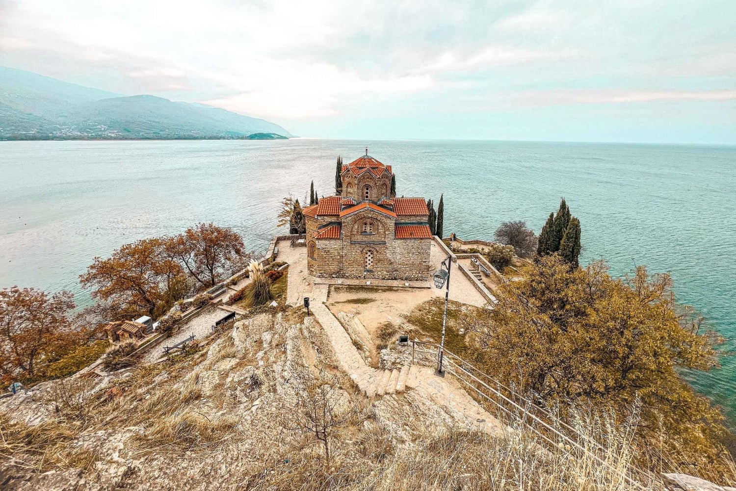 Från Tirana, dagstur: UNESCO-världsarvet Ohridsjön