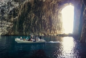 From Tirana & Durres: Boat Tour of Sazani Island & Beaches