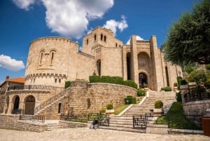 From Tirana/Durres/Golem: Kruja Castle & Old Bazaar Tour.